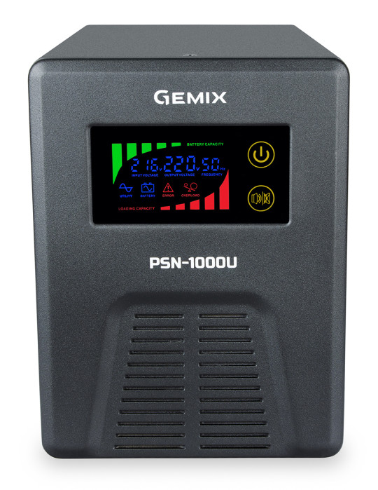 Фото - Источник бесперебойного питания Gemix PSN-1000U Schuko
