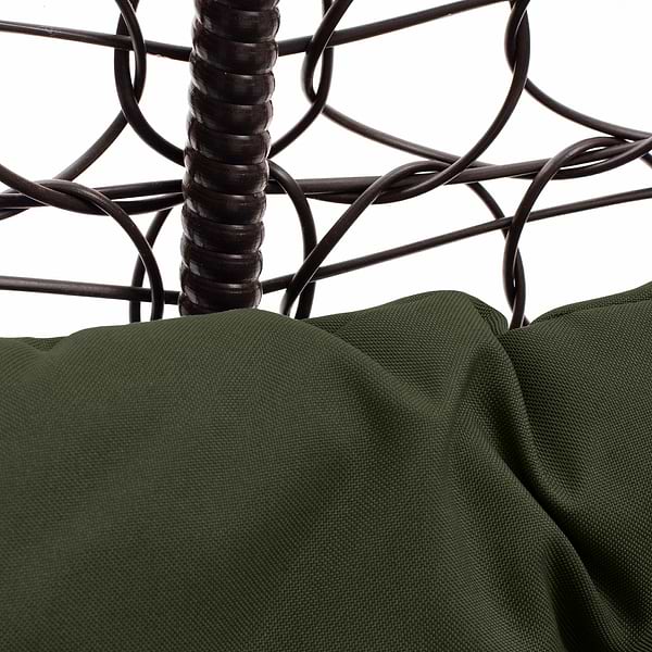 Фото - Кресло-кокон Home Rest одинарное Коричневый/Олива грин