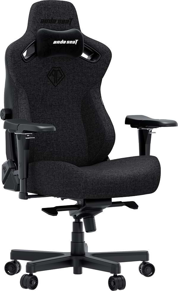 Фото - Крісло для геймерів Anda Seat Kaiser 3 Pro Size XL Dark Gray Fabric (AD12YDC-XL-01-GB-PV/F-G01)