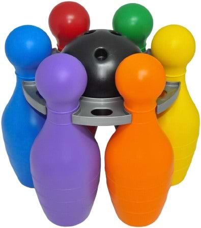 Игровой набор для малыша Tigres Bowling Big 8 эл. (39751) - Фото 1