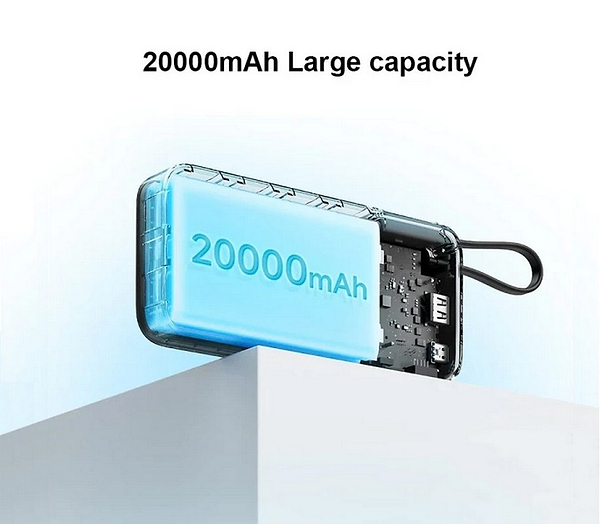 Фото - Батарея мобільна CUKTECH PB200N 20000mAh 55W Grey (CP25) (CUKP200NGLDG)