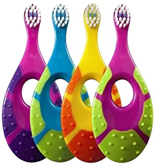 Зубная щетка мануальная детская Jordan мягкая Step1, 0-2 года (6220100) - Фото 1