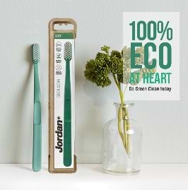 Фото - Зубна щітка мануальна дитяча Jordan Green Clean Kids, 5-10 років, середня жорсткість (1200552)