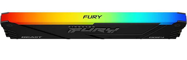 Фото - Память DDR Kingston DDR4 16GB 3200 FURY Beast RGB (KF432C16BB12A/16)