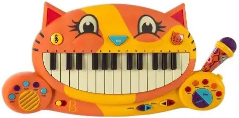 Купити Інтерактивний музичний інструмент Battat Котофон (BX1025Z) - Фото 1 Інтерактивний музичний інструмент Battat Котофон (BX1025Z) - Фото 1