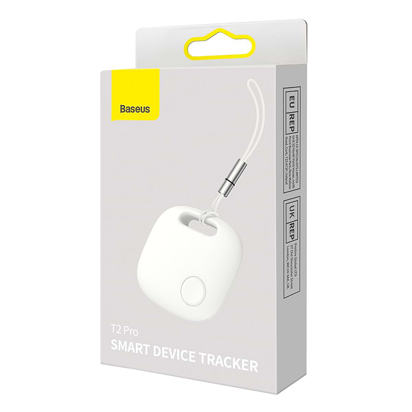 Фото - Бездротовий маяк Baseus T2 Pro Smart Device Tracker White (FMTP000002)