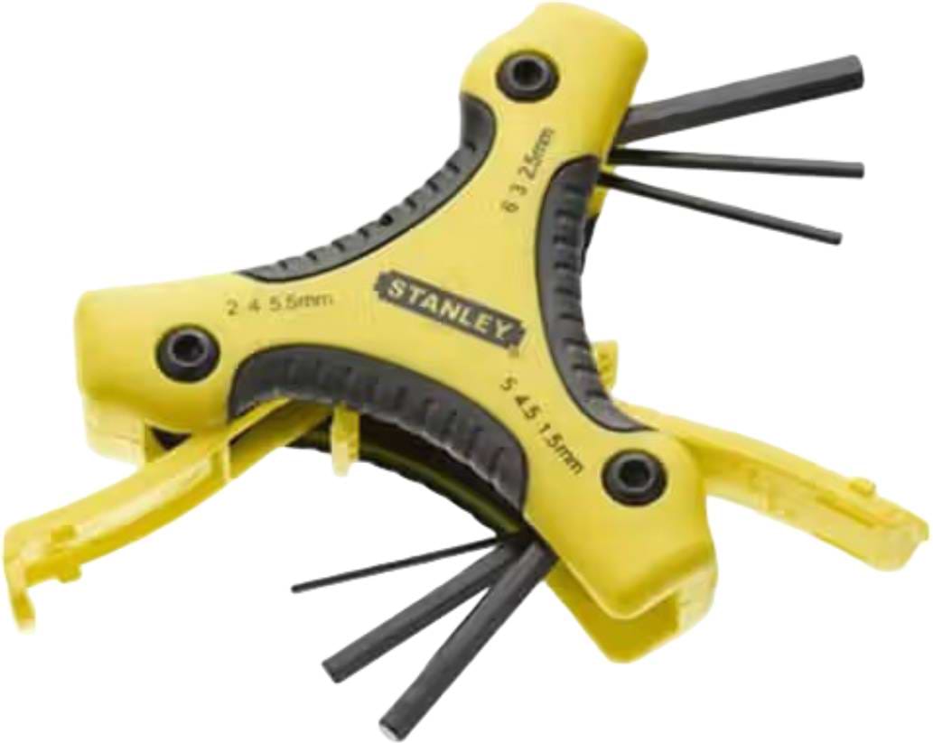 Набір шестигранних ключів Stanley 9 шт. (0-95-935)