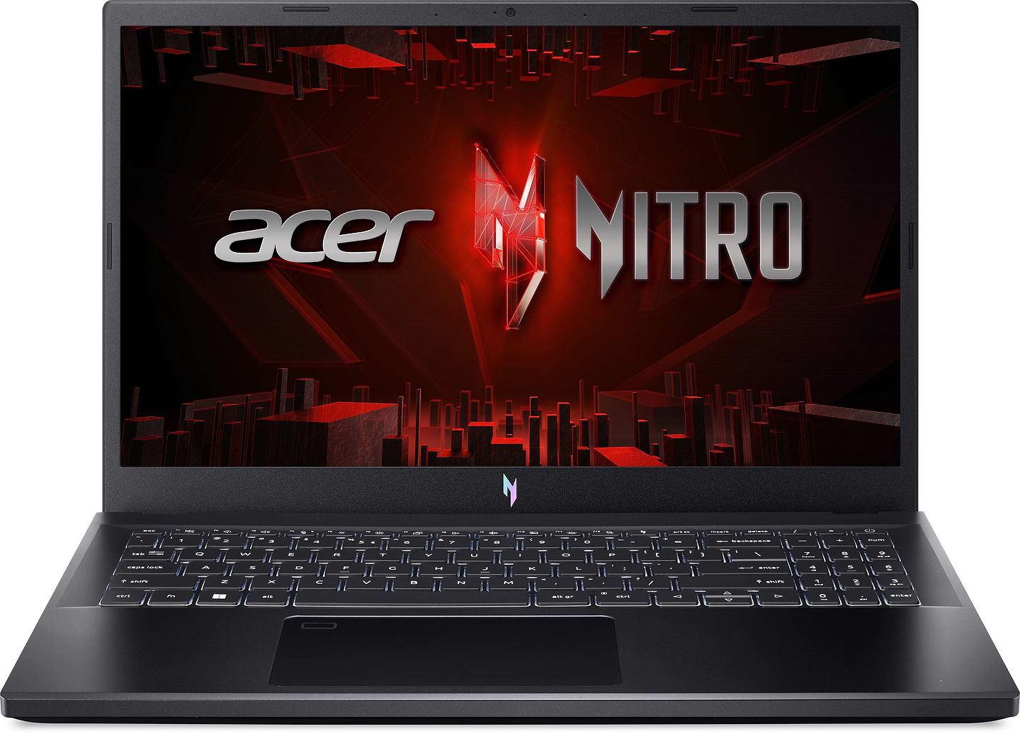 Ноутбук игровой Acer Nitro V 15 ANV15-51-512A (NH.QNBEU.001) Obsidian Black - Фото 1