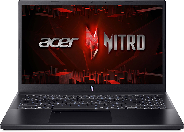 Фото - Ноутбук игровой Acer Nitro V 15 ANV15-51-512A (NH.QNBEU.001) Obsidian Black