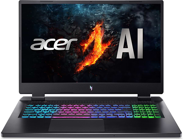 Фото - Ноутбук игровой Acer Nitro 17 AN17-42 (NH.QSEEU.002) Obsidian Black