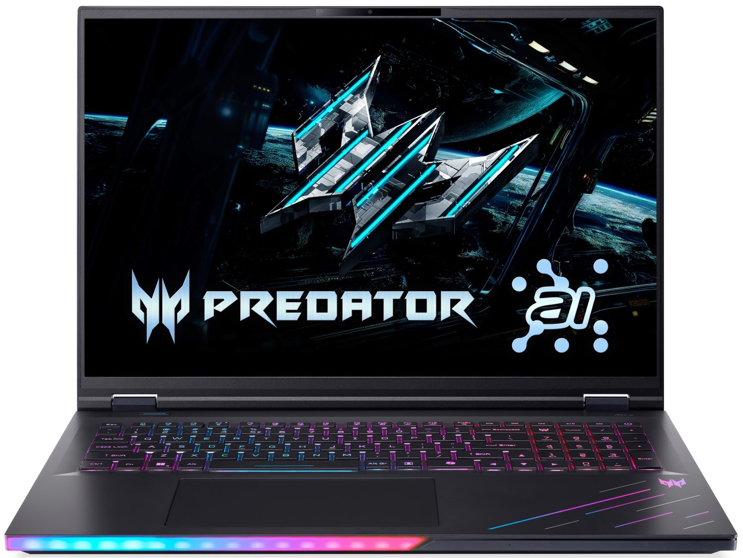 Ноутбук игровой Acer Predator Helios 18 AI PH18-73-978N (NH.QVYEU.007) Abyssal Black - Фото 1