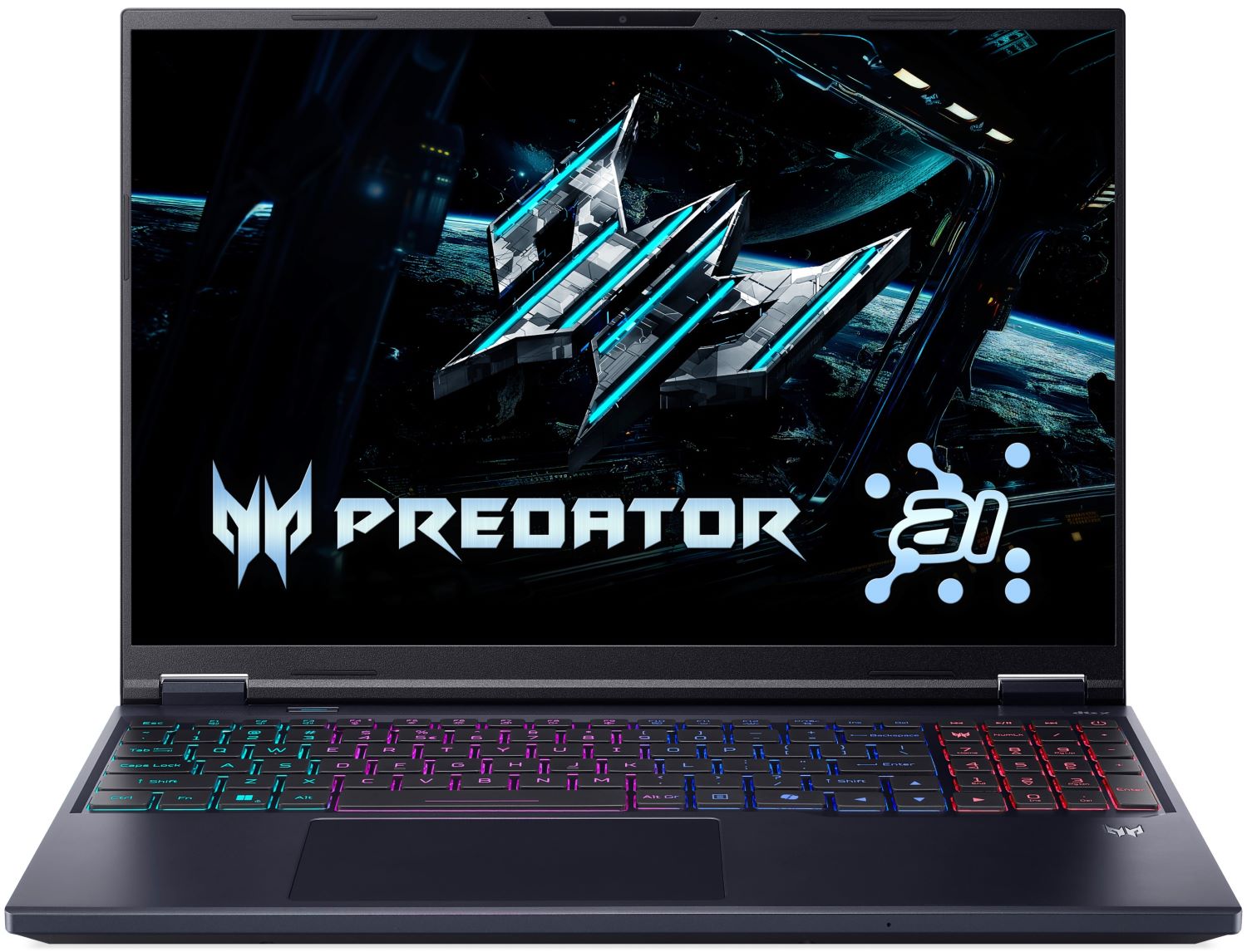 Ноутбук игровой Acer Predator Helios Neo 16 AI PHN16-73-99UG (NH.QX2EU.002) Abyssal Black - Фото 1