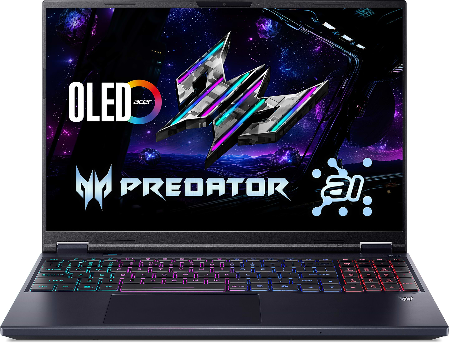Ноутбук ігровий Acer Predator Helios Neo 16 AI PHN16-73-792W (NH.QVUEU.009) Abyssal Black - Фото 1