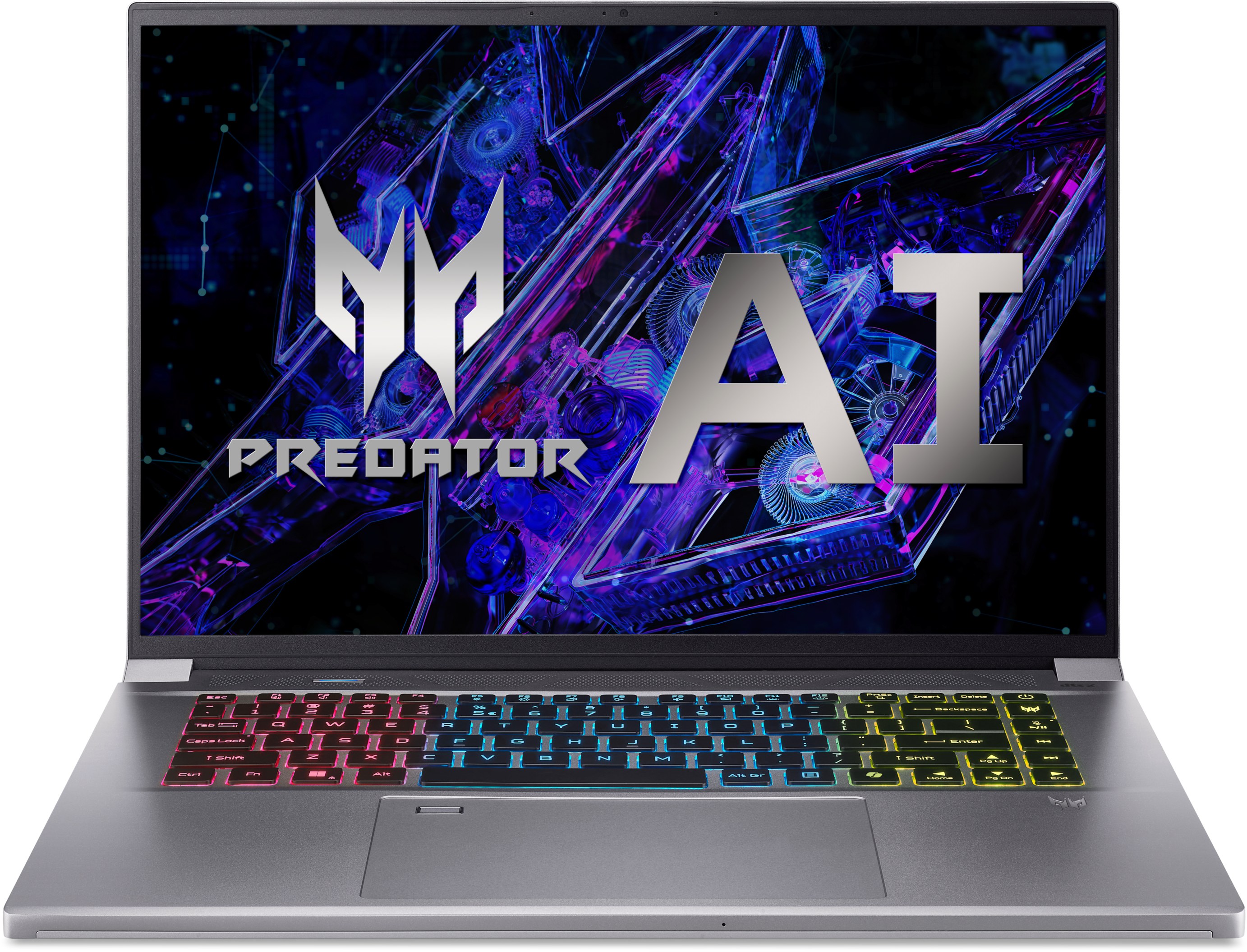 Ноутбук игровой Acer Predator Triton Neo 16 PTN16-51 (NH.QSAEU.003) Sparkly Silver - Фото 1