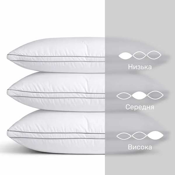 Фото - Подушка стандартна MirSon Luxury 0542 м'яка 60х60 см (2200000135353)