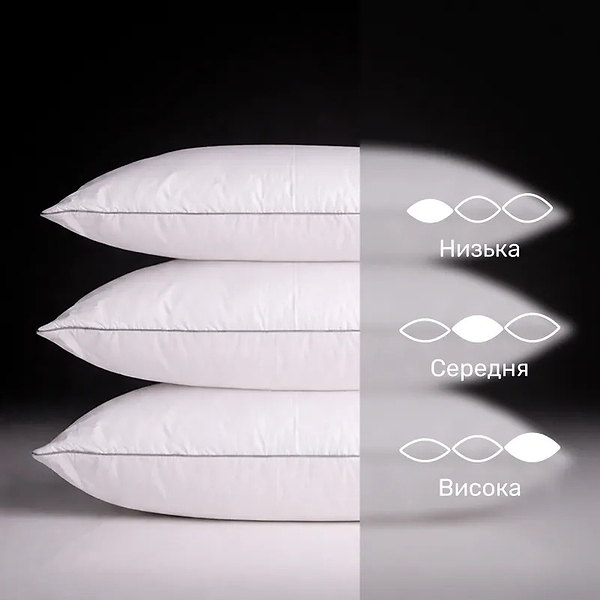 Фото - Подушка стандартна MirSon №1013 Silver Cloud Eco-Soft 60х60 см (2200010362817)