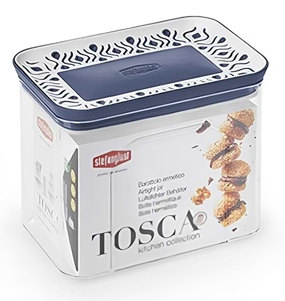 Емкость для сыпучих Stefanplast TOSСA 1,2 л (55601)