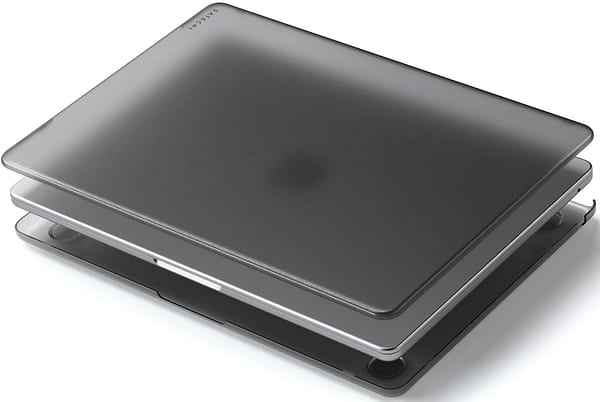 Фото - Чохол-накладка для ноутбуку Satechi Eco-Hardshell Case Dark for MacBook Air 13.6" M2-M3 (ST-MBAM2DR)