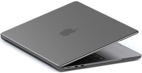 Фото - Чохол-накладка для ноутбуку Satechi Eco-Hardshell Case Dark for MacBook Air 13.6" M2-M3 (ST-MBAM2DR)