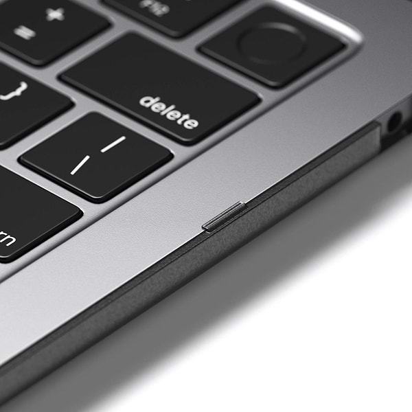 Фото - Чохол-накладка для ноутбуку Satechi Eco-Hardshell Case Dark for MacBook Air 13.6" M2-M3 (ST-MBAM2DR)