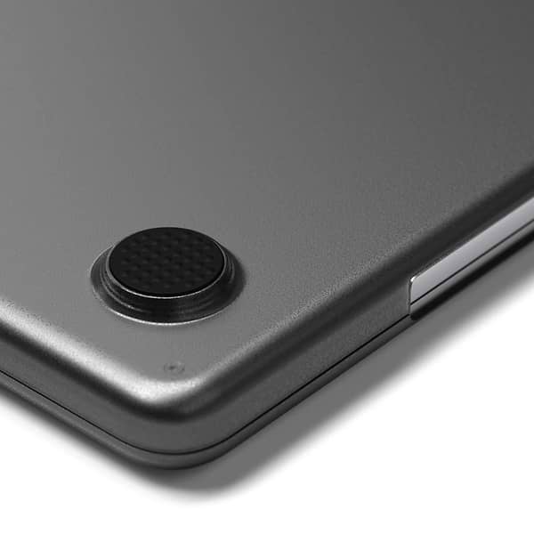 Фото - Чохол-накладка для ноутбуку Satechi Eco-Hardshell Case Dark for MacBook Air 13.6" M2-M3 (ST-MBAM2DR)