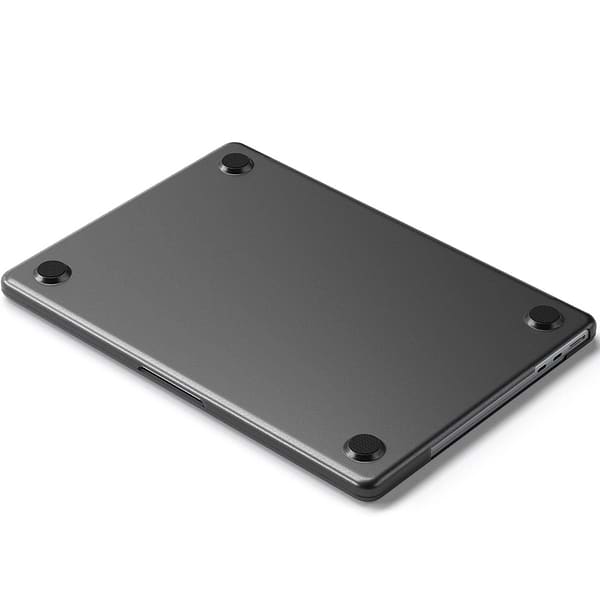 Фото - Чохол-накладка для ноутбуку Satechi Eco-Hardshell Case Dark for MacBook Air 13.6" M2-M3 (ST-MBAM2DR)