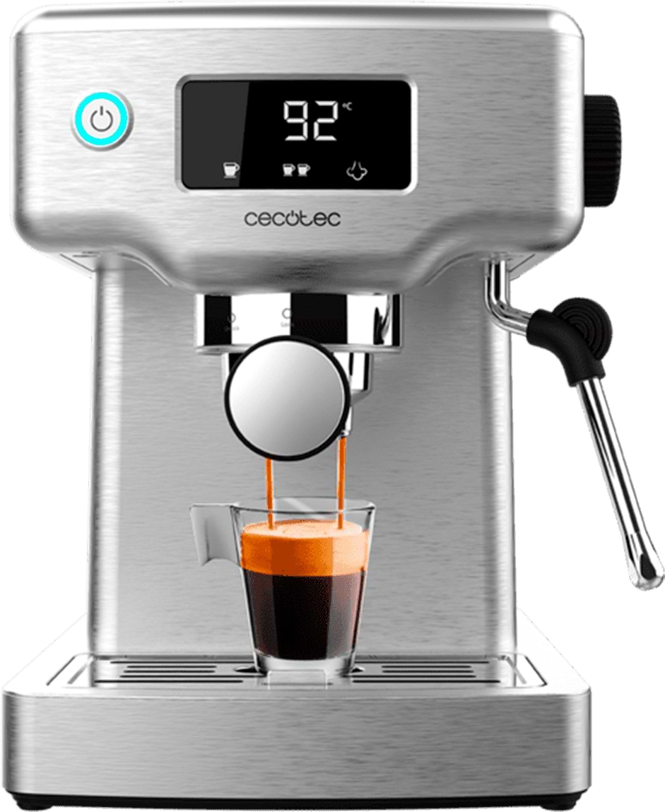 Кавоварка рожкова Cecotec Cafetera Espresso Power Espresso 20 Barista Compact (CCTC-01986) - Фото 1