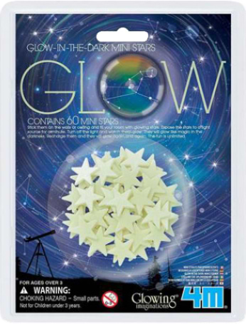 3D наклейки 4М Минизвезды 60 шт. (00-05221)