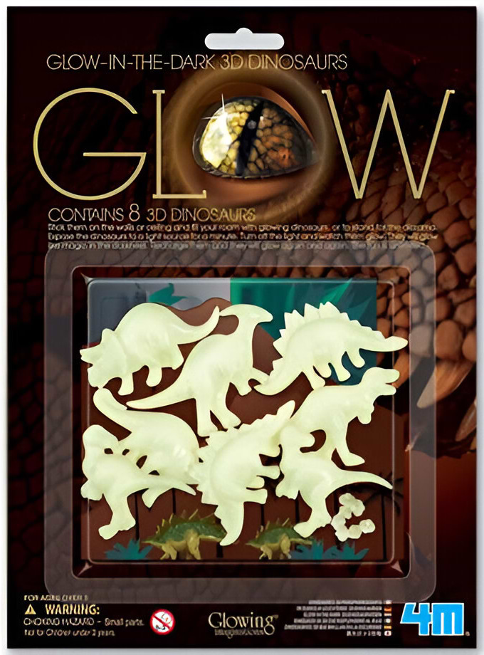 3D наклейки 4М  Динозавры (00-05426)