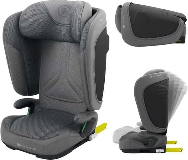 Фото - Автокресло Kinderkraft Unity 2 i-Size Grey (KCUNIT02GRY0000)