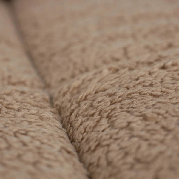 Фото - Одеяло зимнее двуспальное ТЕП TEDDY 180х210 см Золотой беж (1-05208_35053)