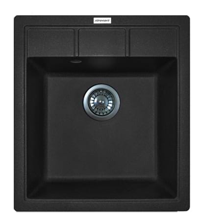 Мойка кухонная Adamant Brick черный (4824296101203)