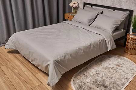 Пододеяльник двуспальный Moon&Star Бязь Gold Люкс Gray 175x210 см (MS-870000032)