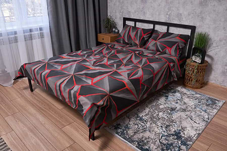 Пододеяльник двуспальный Moon&Star Бязь Gold Люкс Geometry 175x210 см (MS-870000142)