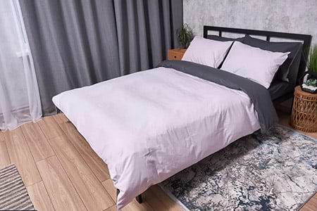 Пододеяльник двуспальный Moon&Star Бязь Gold Люкс Orchid Gray 175x210 см (MS-870000157)