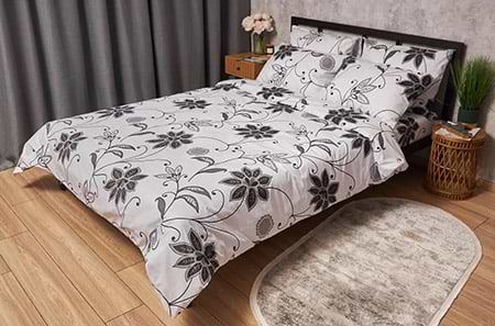 Пододеяльник двуспальный Moon&Star Бязь Gold Люкс Gray Denim 175x210 см (MS-870000397)