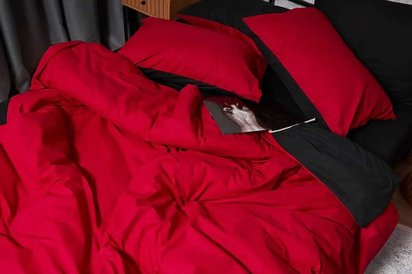 Фото - Пододеяльник двуспальный Moon&Star Бязь Gold Люкс Cherry Black 175x210 см (MS-870000212)