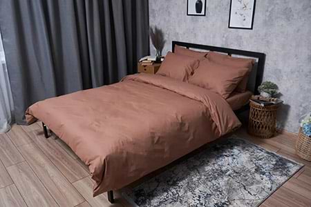 Пододеяльник двуспальный Moon&Star Бязь Gold Люкс Light Brown 175x210 см (MS-870000322)