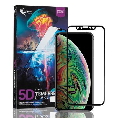 Защитное стекло для смартфона Krazi 5D for iPhone X/XS (M-Design) Black (81060)