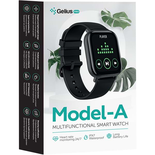 Фото - Уценка - Смарт-часы Gelius Pro (Model-A) (IPX7) Black