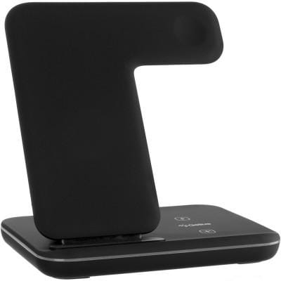Фото - Бездротовий зарядний пристрій Gelius Pro Wireless Charger 3in1 15W GP-AWC01 Black (85112)