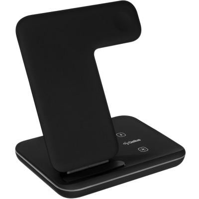 Фото - Бездротовий зарядний пристрій Gelius Pro Wireless Charger 3in1 15W GP-AWC01 Black (85112)