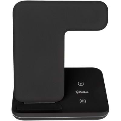 Фото - Бездротовий зарядний пристрій Gelius Pro Wireless Charger 3in1 15W GP-AWC01 Black (85112)