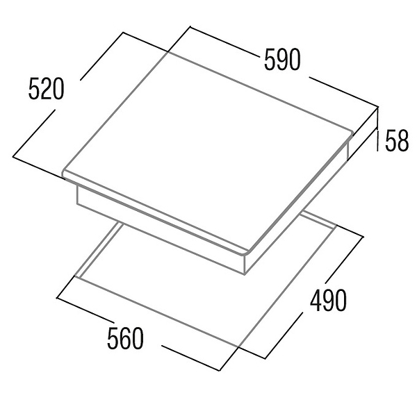 Фото - Варочная панель электрическая Cata IB 6324E2 BK