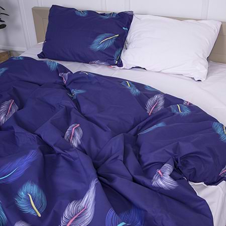 Комплект постельного белья детский MirSon Бязь 21-0001 Amanda 110х140 (2200001299351)