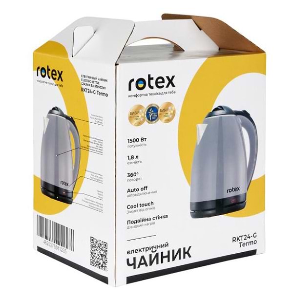 Фото - Електричний чайник Rotex RKT24-G Termo