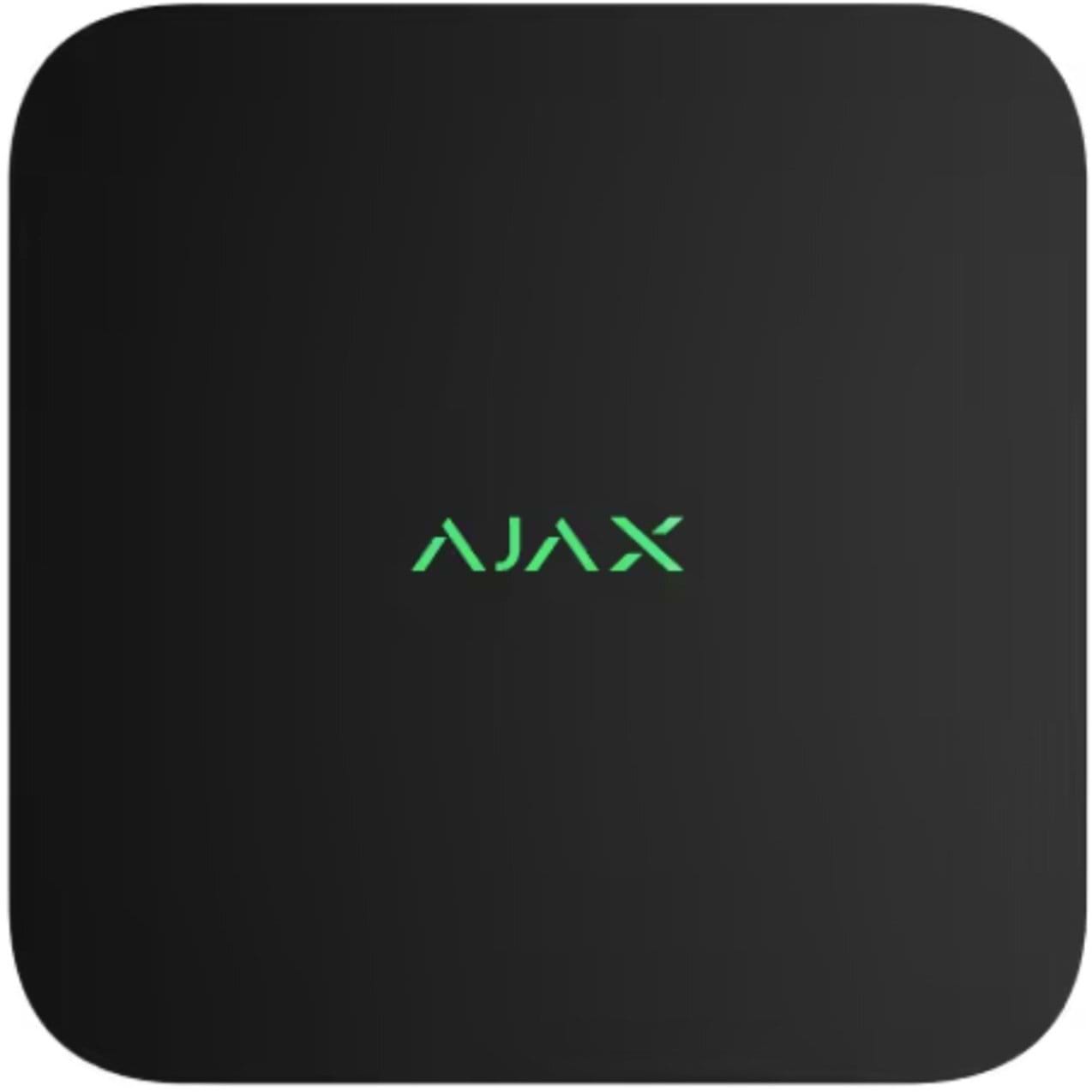 Відеореєстратор IP Ajax NVR Black (000034515)