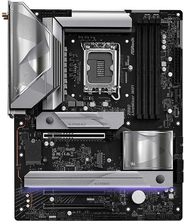 Фото - Материнська плата ASRock Z890 LIVEMIXER WIFI DDR5