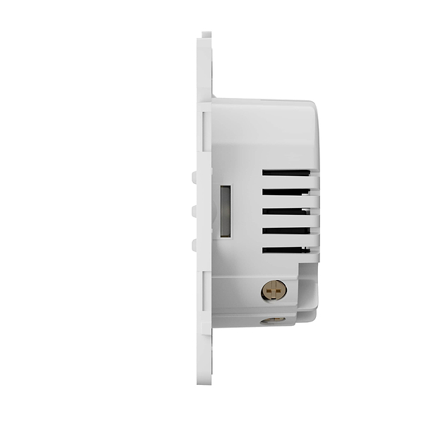 Фото - Релейний вимикач Ajax LightCore Vertical 2-gang 2-way for LightSwitch Jeweler, бездротовий (000046130)