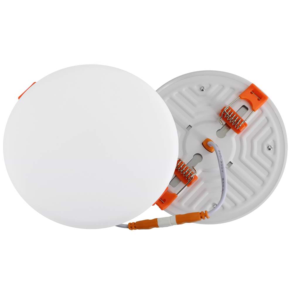 Світлодіодний світильник Євросвітло 18Вт коло LED-R-120-18 6400К без рамки 2 шт. (000058104)